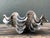 Vintage Metal Dipped Ruffle Clam Shell For Sale In West Palm - Image 6 of 12