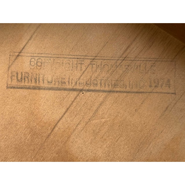 Copper Vintage Thomasville Furniture Asian Ming Style Parquetry End Side Tables For Sale - Image 8 of 8