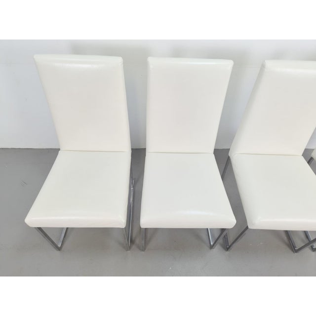 Ivory Solo Dining Chairs by Antonio Citterio for B&B Italia, 1990, Set of 4 For Sale - Image 8 of 14