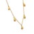 Tiffany and Co. Vintage Tiffany & Co. Elsa Peretti 18k Yellow Gold Teardrop Necklace 18 Inch For Sale - Image 4 of 10