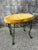 Mid-Century Modern Wrought Iron Vanity Stool. Circa 1960s For Sale - Image 17 of 18