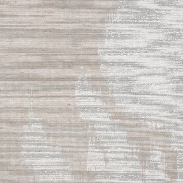 Contemporary Schumacher Agra Shimmer Wallpaper in Moonstone For Sale - Image 3 of 4
