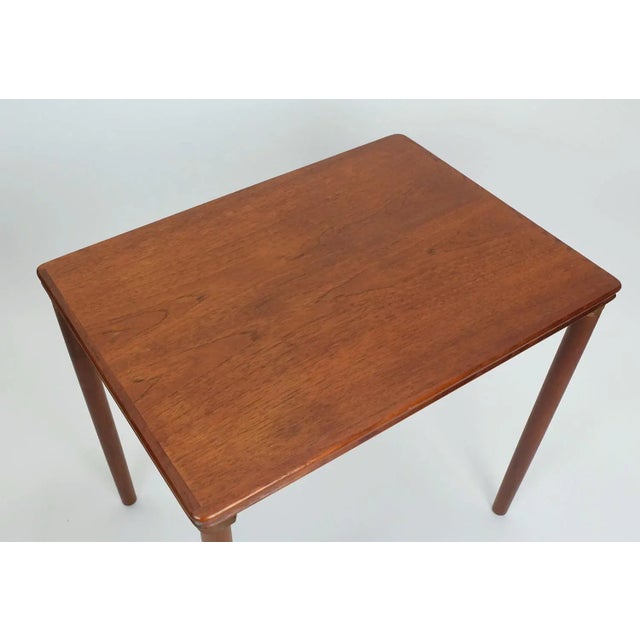 Modern Danish Teak Nesting Tables, 1960s, Set of 3 For Sale - Image 5 of 11