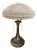 Pairpoint Glassworks / Pairpoint Mfg Co. 2-Light Bronze Lamp With Embossed Glass Dome Shade, 1910, C3020 For Sale