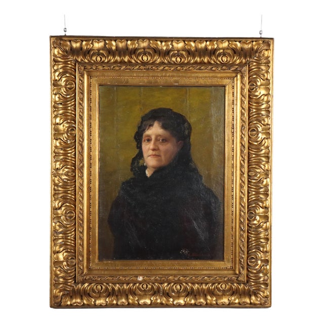 Vittorio Tessari, Untitled, Oil on Canvas, Framed For Sale