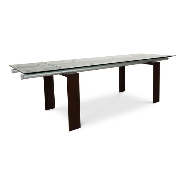 Stilt Glass Dining Table from Desalto For Sale - Image 4 of 14