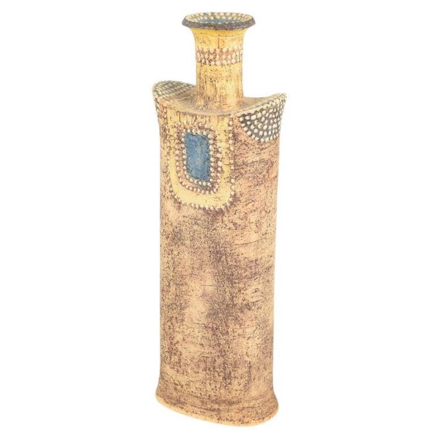 1970s Art-Pattern Vase by Yngvor Blomström, Sweden, 1970s For Sale - Image 5 of 5