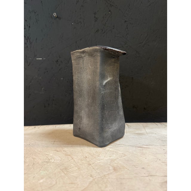 Mid-Century Modern Mid Century Modern French Ceramics Vase Signed Gerri’s For Sale - Image 3 of 12