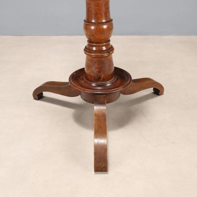Walnut Standing Coat Rack For Sale - Image 5 of 7