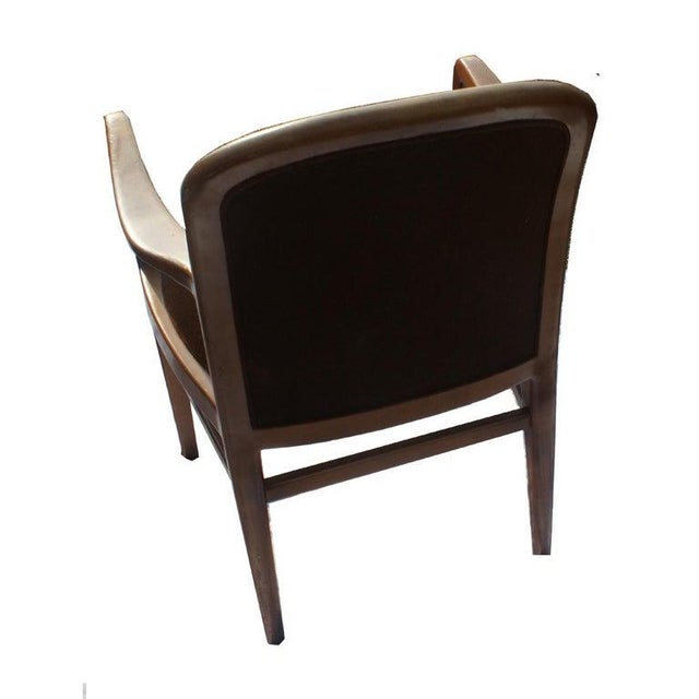 Mid-Century Modern 1970s Pair of Jack Lenor Larsen Lounge Arm Chairs For Sale - Image 3 of 5