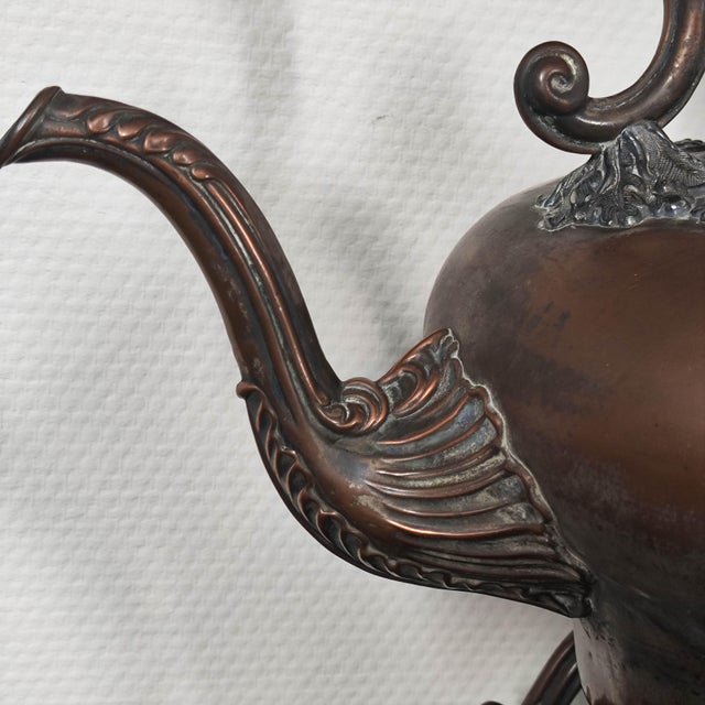This monumental 19th-century French Bouilloire (Tea Kettle on Stand) is a rare masterpiece of the Belle Époque, crafted by...
