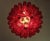 Red Murano Glass Chandelier, 1983 For Sale - Image 3 of 13