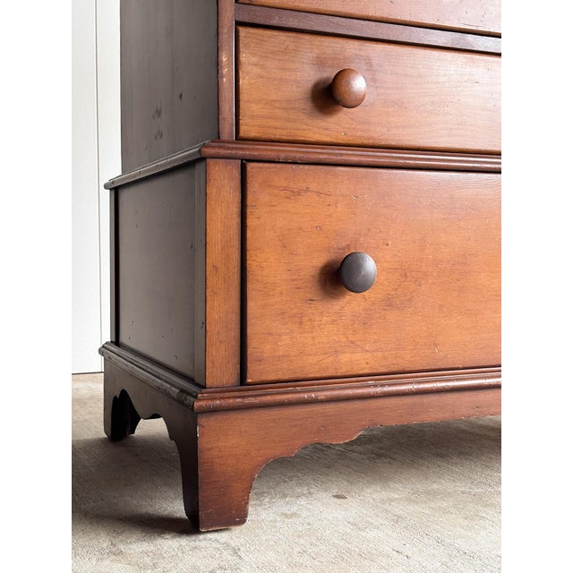 1940s Vintage Chest of Drawers With Hidden Cedar Chest, C. 1940s For Sale - Image 5 of 18