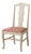 5 Vintage 1970s Painted Queen Anne Style Splat-Back Side Chairs For Sale