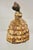 Antique Victorian Cast Iron Figural Painted Small Hoop Skirt Girl Door Stop For Sale - Image 4 of 9
