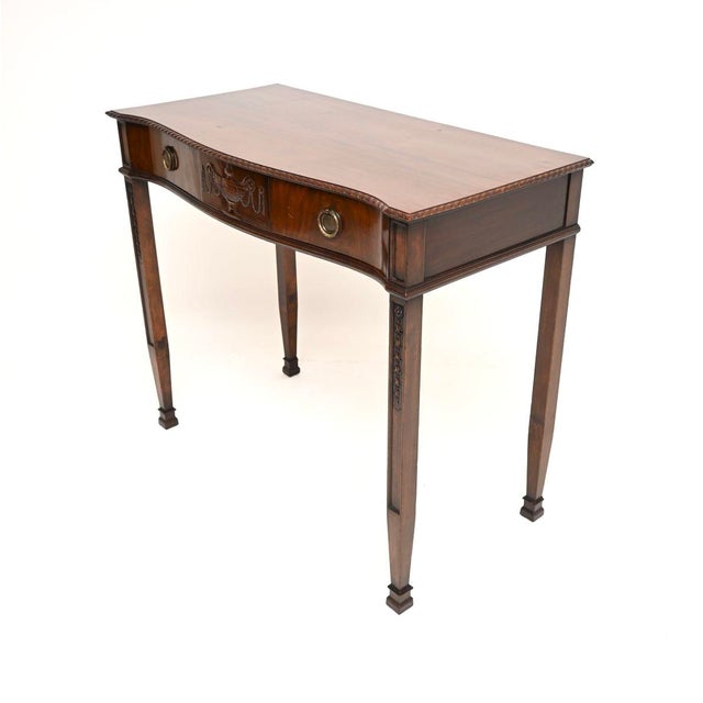 Antique Edwardian Console Table from Maple and Co., 1900 For Sale - Image 3 of 11