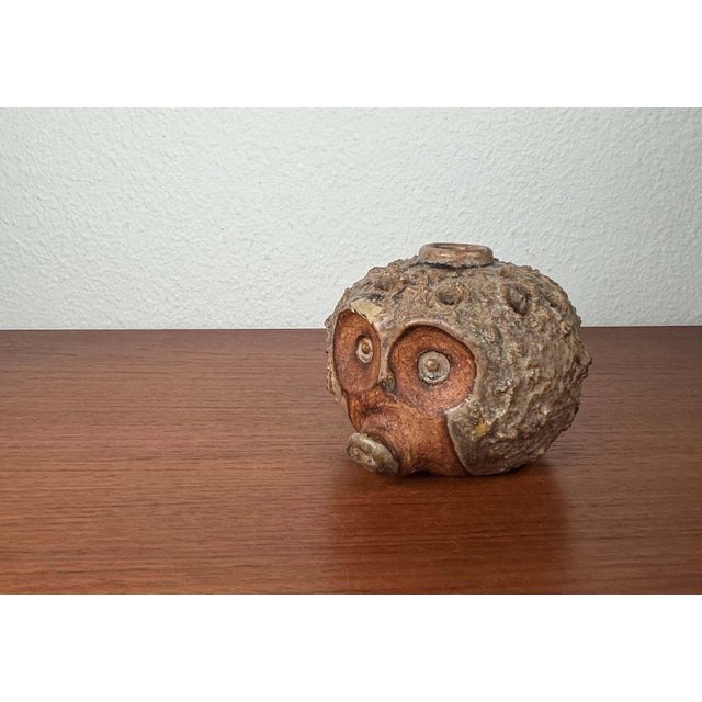 Mid-Century Modern Danish Studio Pottery Hedgehog Candleholder from Sejer Keramik, 1960s For Sale - Image 6 of 18