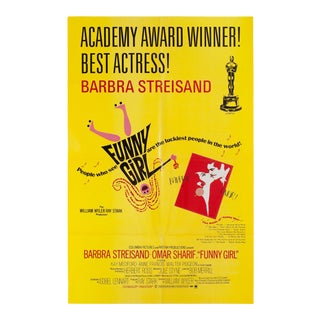 1960s Funny Girl 1969 U.S. One Sheet Film Poster For Sale