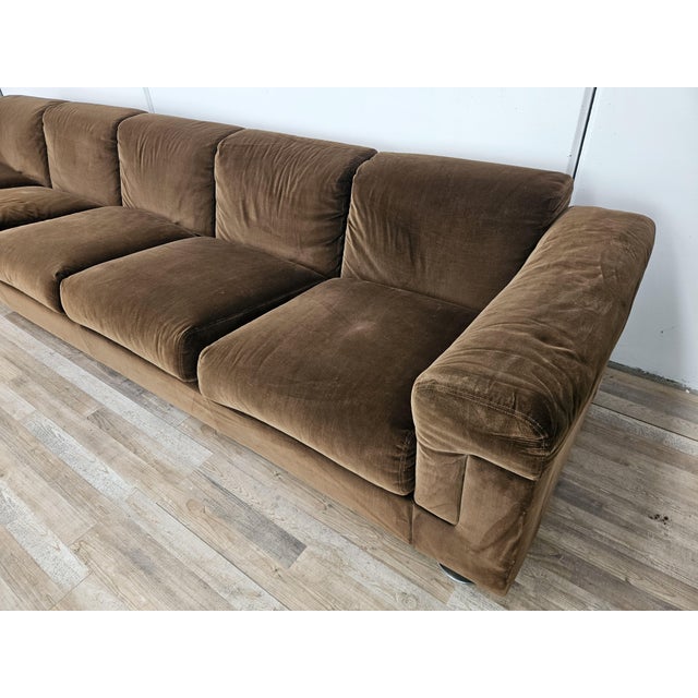 D120 Five-Seater Sofa by Valeria Borsani and Alfredo Bonetti for Tecno, 1966 For Sale - Image 11 of 16