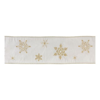 Elegant Snowflake Ribbon (Set of 2) For Sale