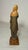 Vintage Italian Wood Hand Carved Religious Madonna Nurnberg Statue Sculpture For Sale - Image 4 of 9