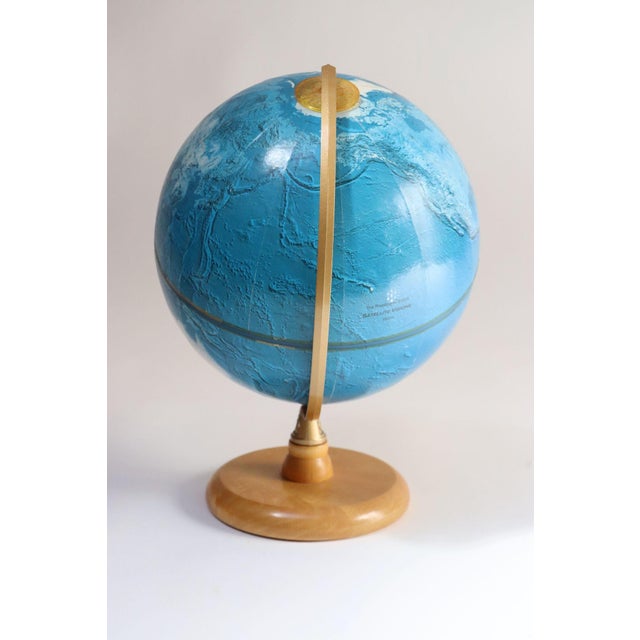 1990s Set of Two Vintage Petite Replogle Satellite Visions Globes - Winter and Summer Displays For Sale - Image 5 of 12