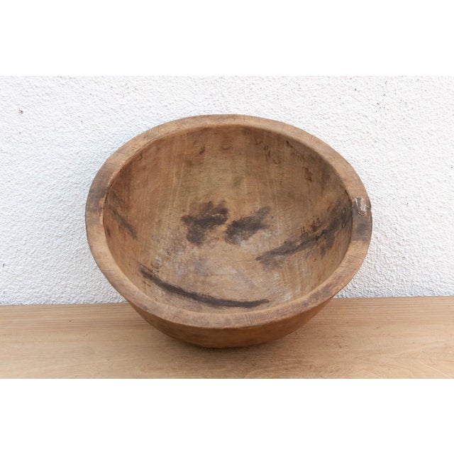 Old Primitive Round Vessel For Sale In Los Angeles - Image 6 of 8