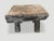Contemporary Andrianna Shamaris Low Antique Stool or Side Table For Sale - Image 3 of 5