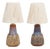 Danish Manilla 3305 Table Lamps by Svend Aage Jensen for Søholm, 1960s, Set of 2 For Sale
