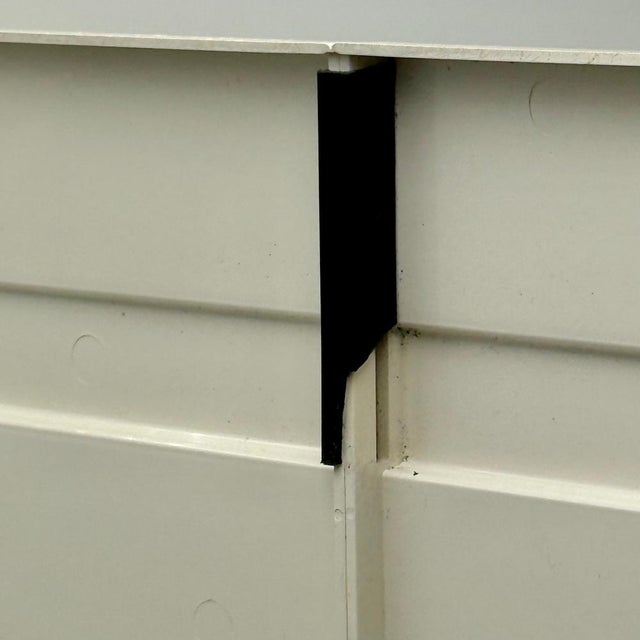 Italian Beige Mirror by Anna Castelli Ferrieri for Kartell, 1960s For Sale - Image 11 of 13