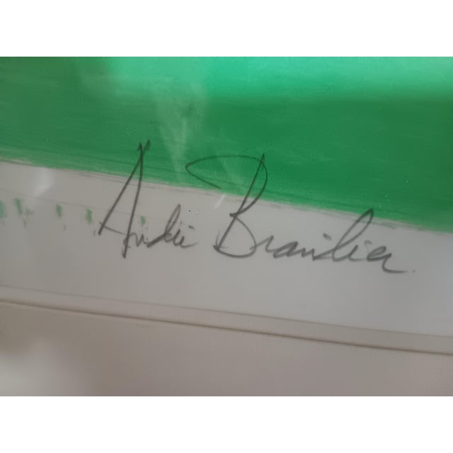 1980s André Brasilier, Courses a Longchamp, 1982, Paper Lithograph For Sale - Image 5 of 7