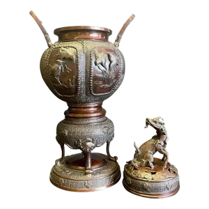 Bronze Urn Incense Burner
