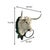 The Bull Head Cast Iron Wall Hook Towel Holder is a unique and eye-catching piece of vintage rustic decor. Made from...