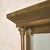 Brass Vintage Italian Neoclassical Brass Wall Mirror For Sale - Image 8 of 10