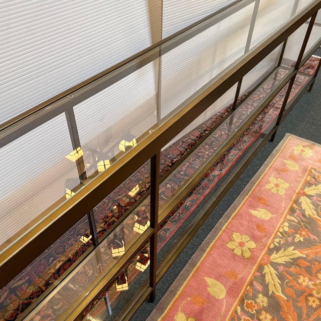 Mitchell Gold + Bob Williams Vienna Low Bookcase, Large For Sale - Image 12 of 12