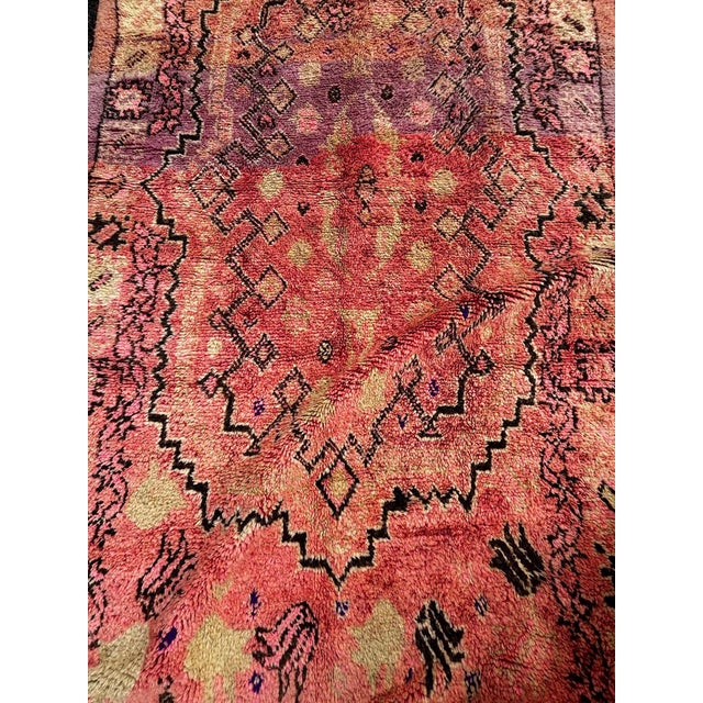 1980s 1980s Mid-Century Modern Moroccan Rug For Sale - Image 5 of 10