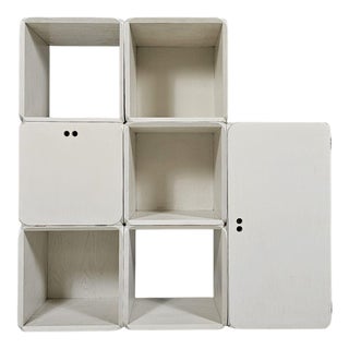 Modular Samara Storage Wall Unit by Derk Jan De Vries for Maisa, 1970s For Sale
