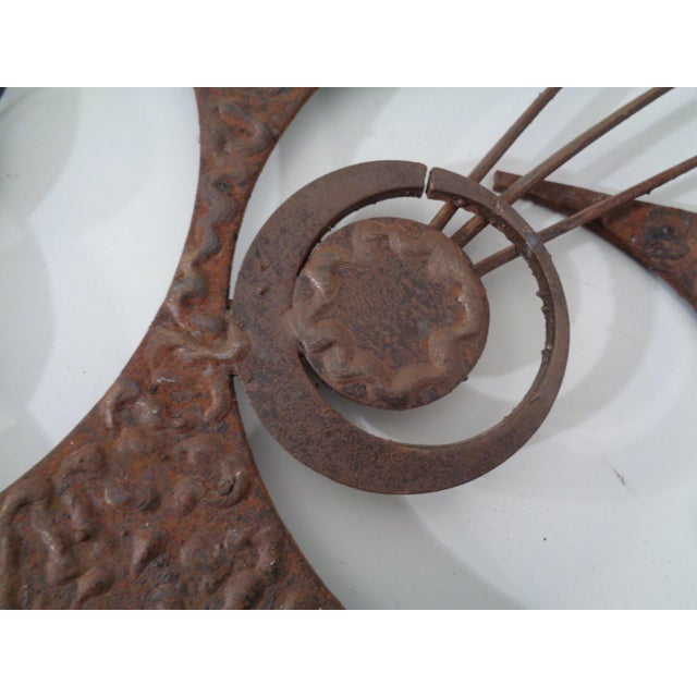 Brutalist Iron Candleholders by Henrik Horst, Denmark, 1960s, Set of 2 For Sale - Image 11 of 15