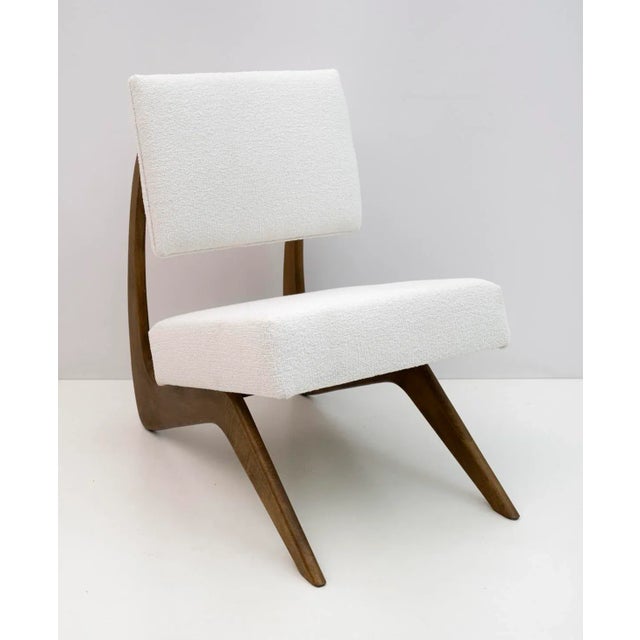 Set of Mid-Century Walnut Armchairs by Adrian Pearsall for Craft Associates For Sale - Image 10 of 13