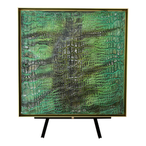 Green Exotic Canvas Art - Designed by Cheryl P. Kohloff