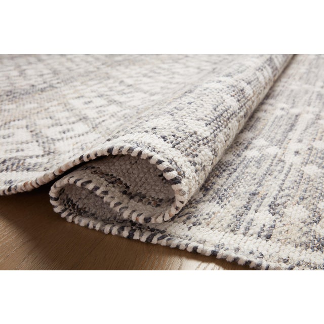 Loloi Rugs Angela Rose x Loloi Rivers Denim / Ivory 9'-3" x 13' Area Rug For Sale - Image 4 of 7
