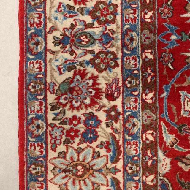Middle Eastern Isfahan Rug For Sale - Image 6 of 8