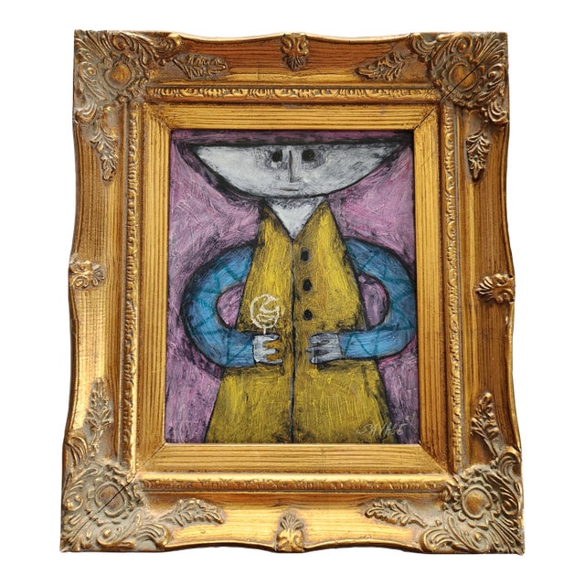Person With Glass by Shawn Savage For Sale