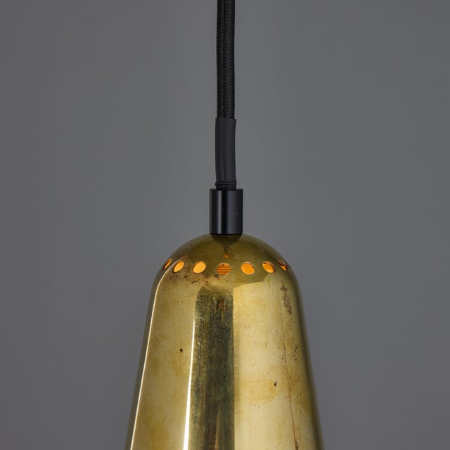 1950s Mauri Almari 'K2-48' Brass Pendant for Idman For Sale - Image 11 of 12