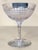 Six cut crystal champagne coupes from the renowned Baccarat crystalworks, in the Nancy pattern. Created in 1867, this...