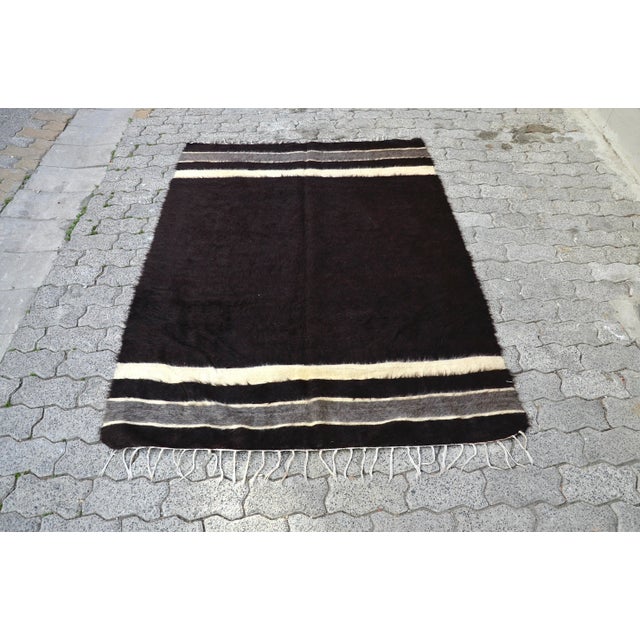 1960s Turkish Handmade Rug For Sale - Image 11 of 11