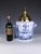 Large Dutch Delft Style Tobacco Jar Tabac Dobourg with Brass Lid, 1880 For Sale - Image 3 of 16