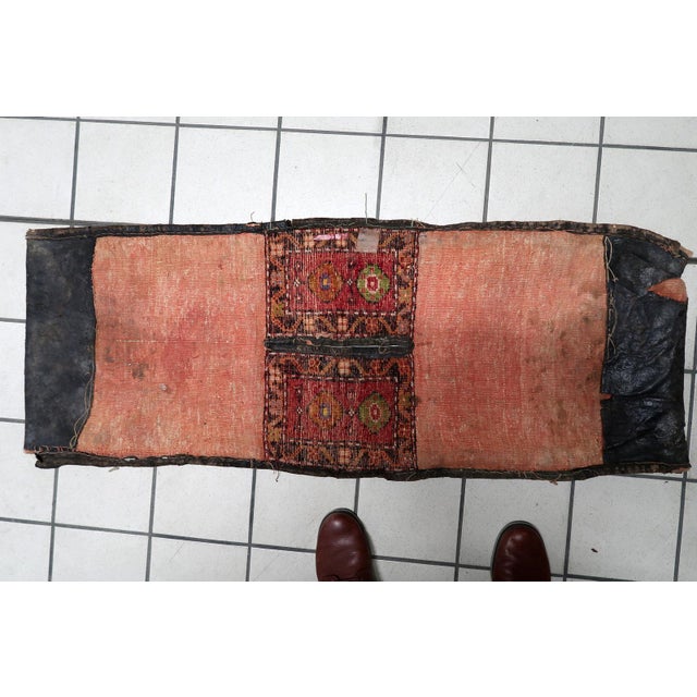 A Rare Piece of Nomadic History Acquire a rare piece of nomadic history with this exceptional antique Turkish Salt Bag...