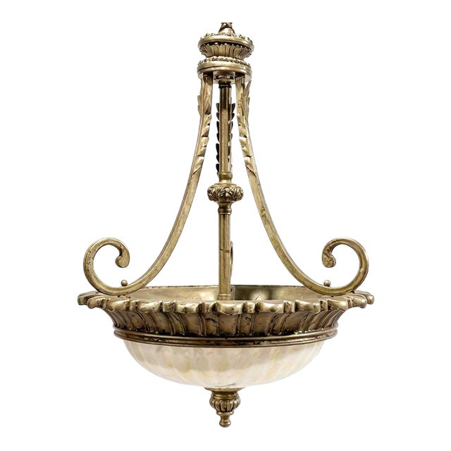 Late 20th Century Sea Gull Lighting Chandelier New Verona Collection Light Fixture For Sale
