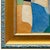 Various Artists Contemporary "Abstract Blues" Oil Painting in Vintage Frame For Sale - Image 4 of 6